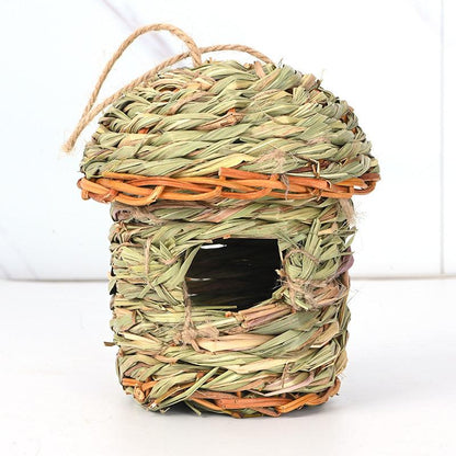 Straw Bird Sanctuary Nest