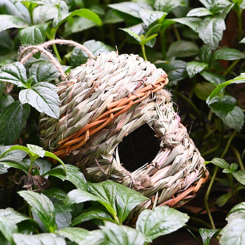 Straw Bird Sanctuary Nest