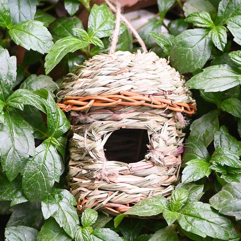 Straw Bird Sanctuary Nest