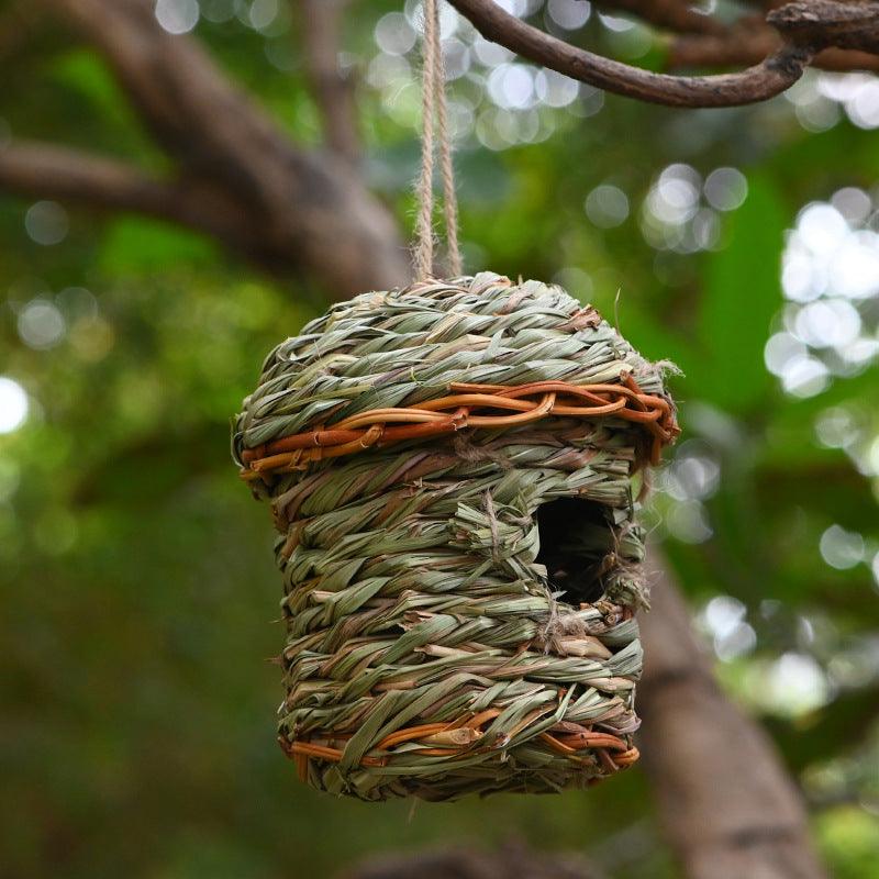 Straw Bird Sanctuary Nest