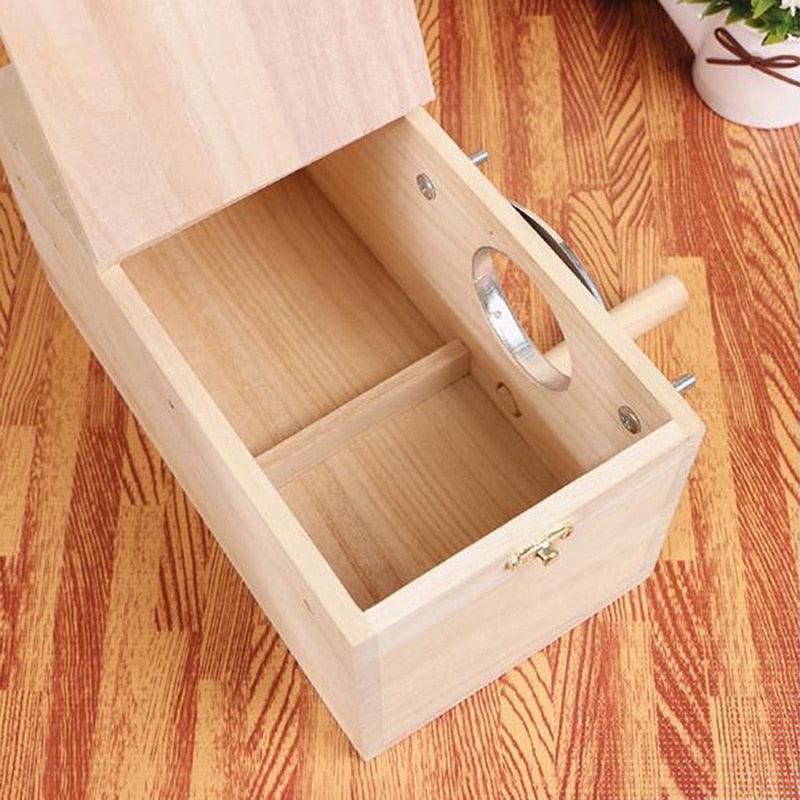 Rustic Natural Wood Birdhouse