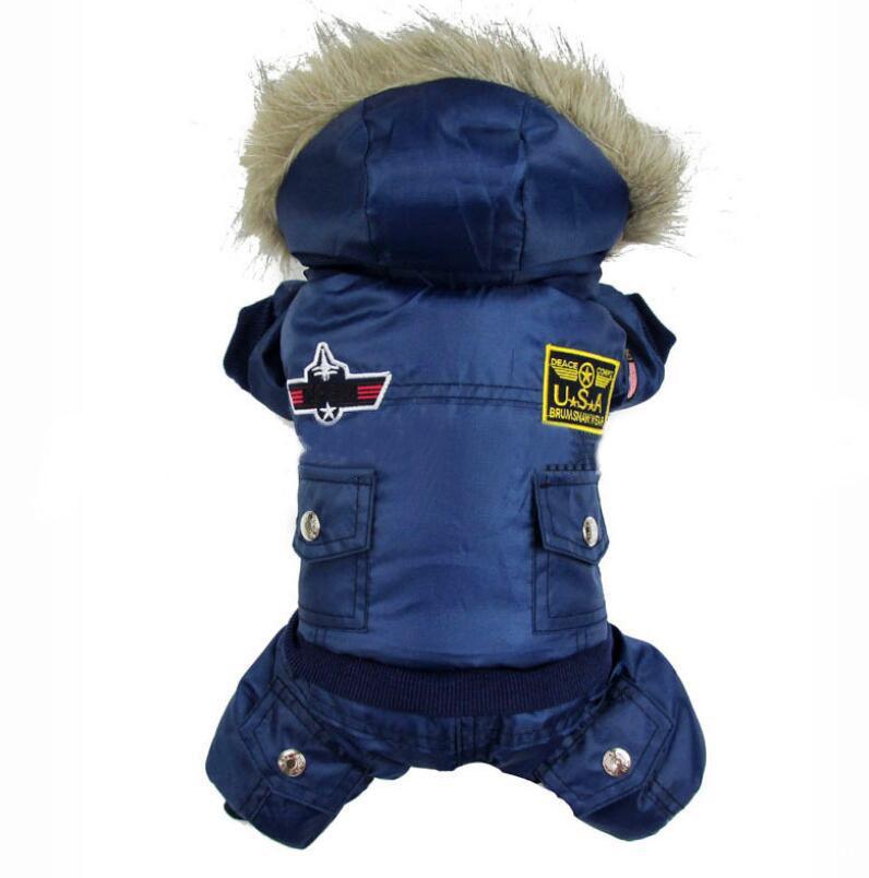 Air Force Inspired Four Legged Pet Suit