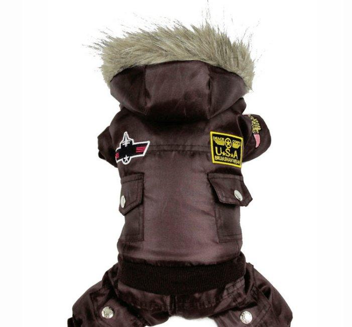 Air Force Inspired Four Legged Pet Suit