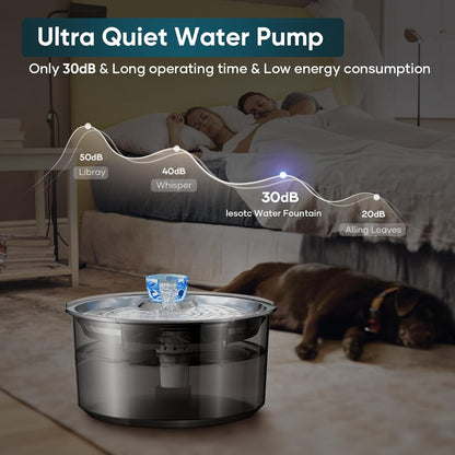 10L Dog Water Fountain