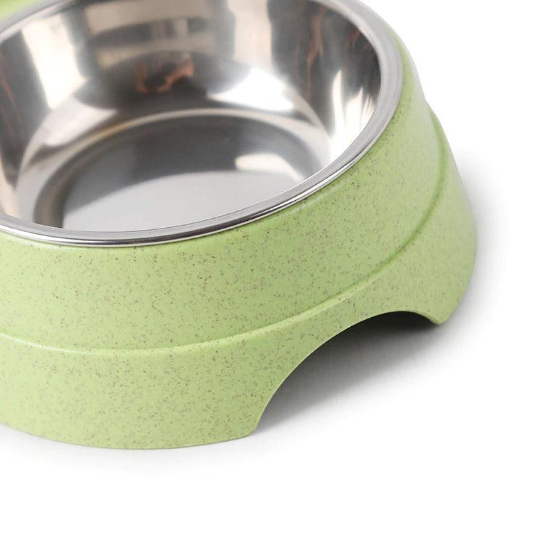 Stainless Steel Double Pet Feeder