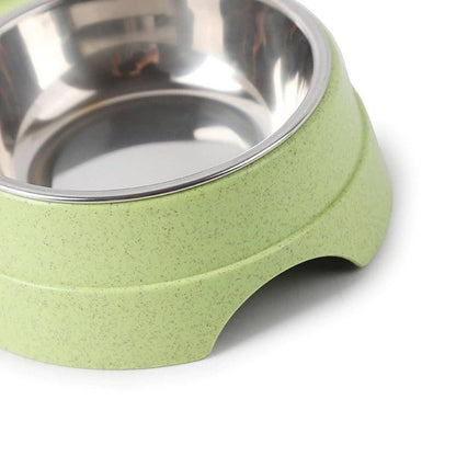 Stainless Steel Double Pet Feeder